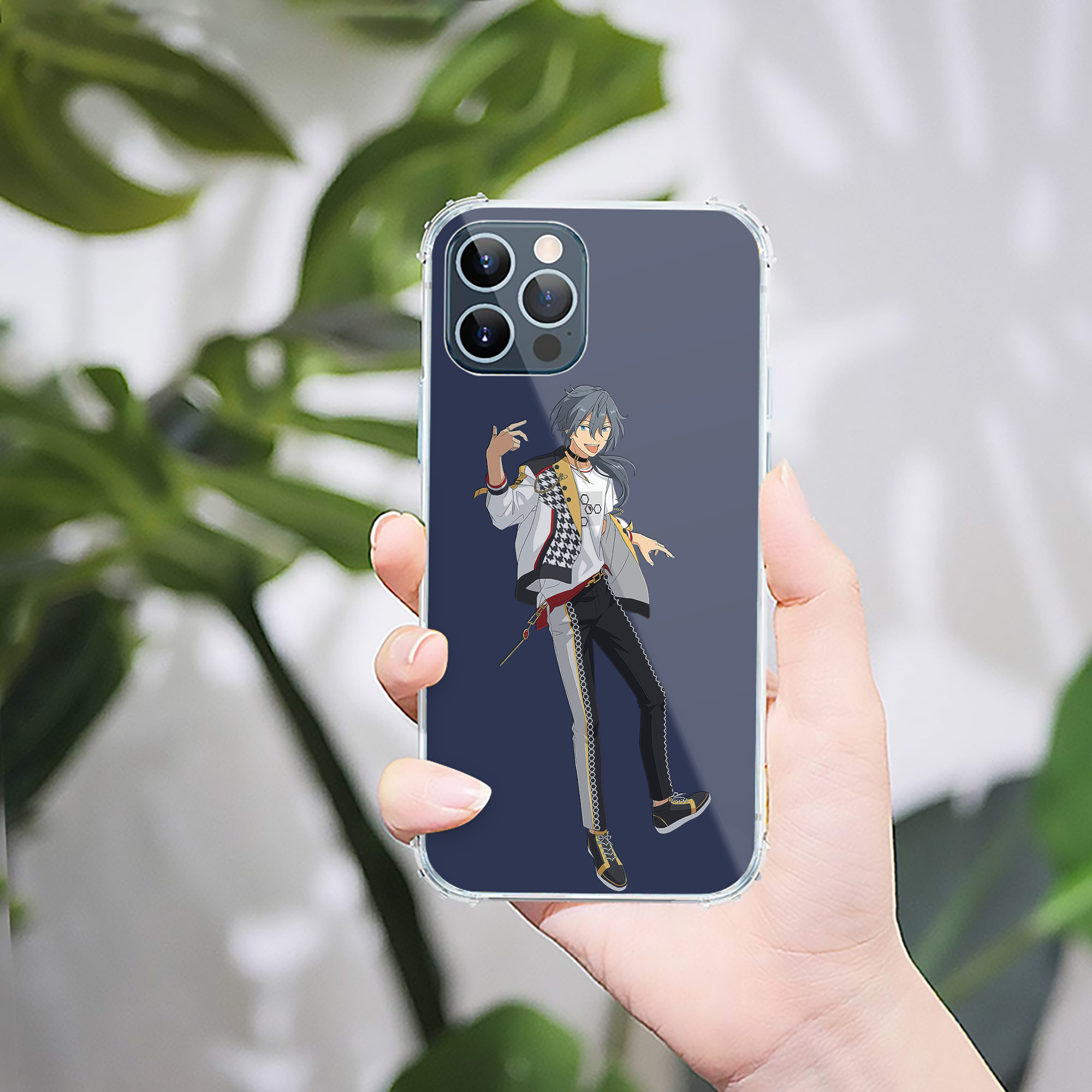 （画像用） あんさんぶるスターズ! Ensemble Stars 【iPhone 12シリーズ対応】透明スマホケース（クリアソフトケース）